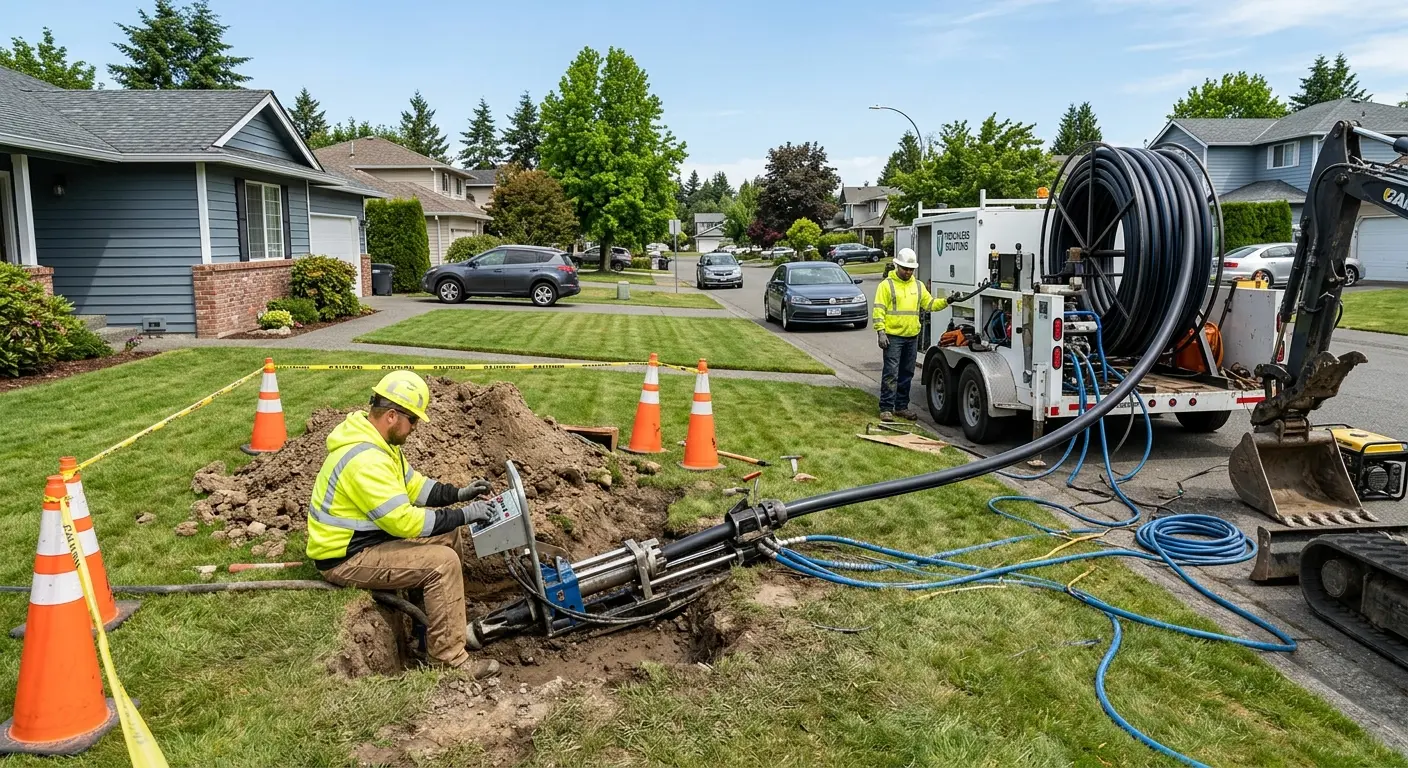 Trenchless Sewer Repair in North Smithfield, RI